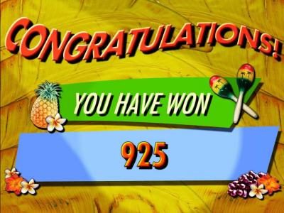 The bonus free spins feature pays out a total of 925.00