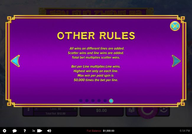 General Game Rules