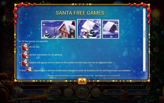 Santa Free Games Rules