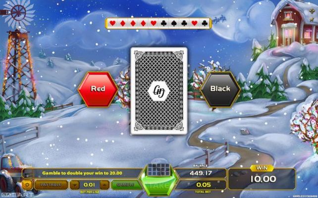 Red or Black Gamble feature