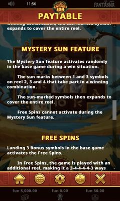 Mystery Sun Feature