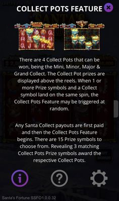 Collect Pots Feature