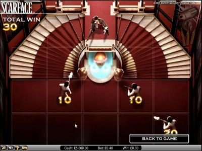 Scarface slot game bonus feature