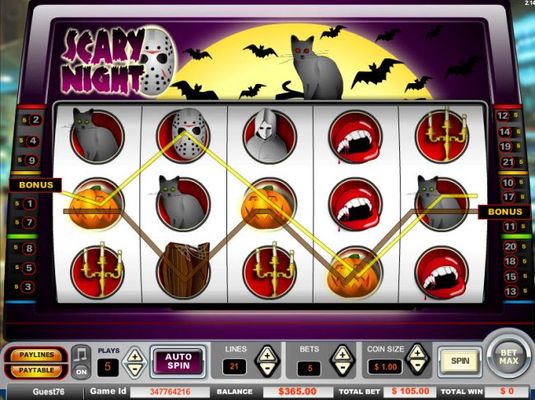 Scatter win triggers the free spins feature