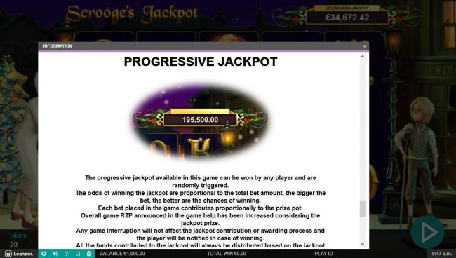 Progressive Jackpots Rules