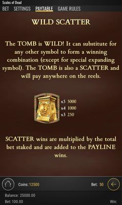 Wild and Scatter Rules