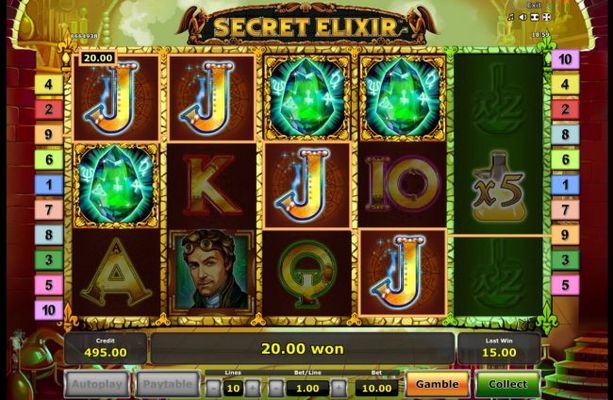 Scatter win triggers the free spins feature