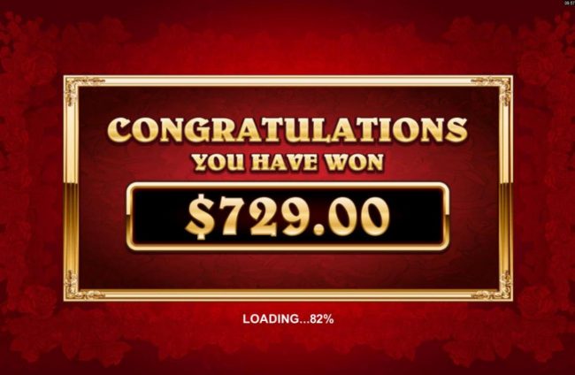 Free Spins feature pays out a total of 729.00 for a big win.