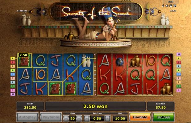 Scatter win triggers the free spins feature