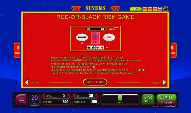 Red-Or-Black Risk Game Rules