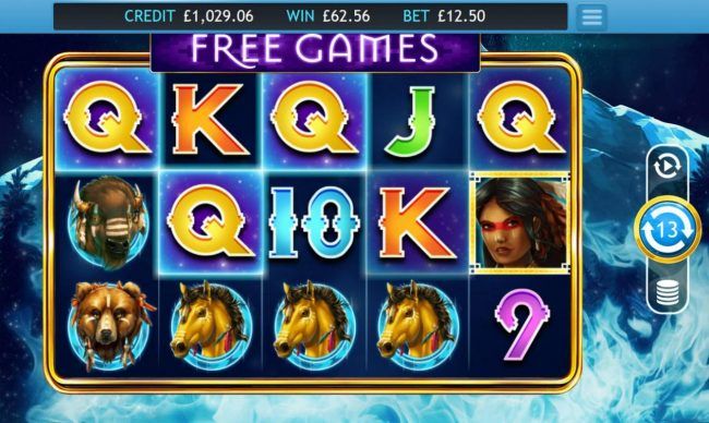 Free Spins Game Board