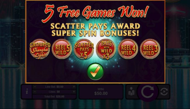 5 Free Games Awarded