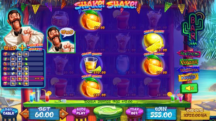 Shake! Shake! :: Multiple winning combinations