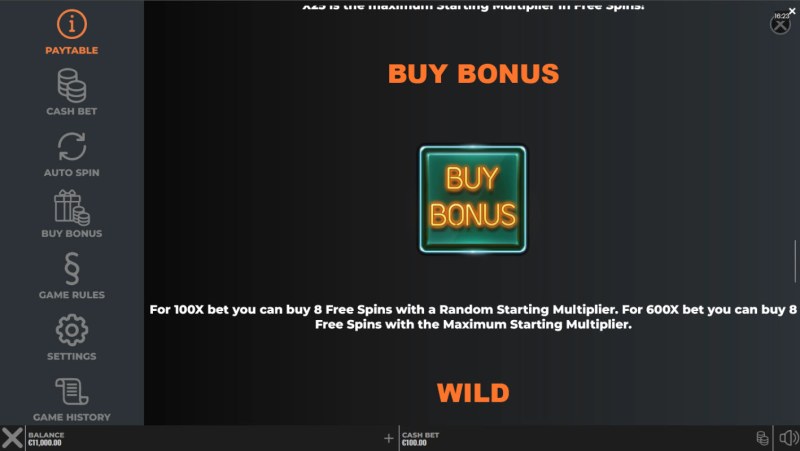 Buy Bonus