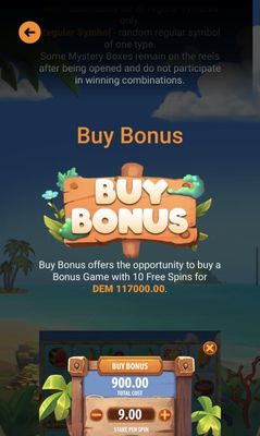 Buy Bonus