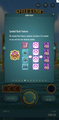 Symbol Rush Feature