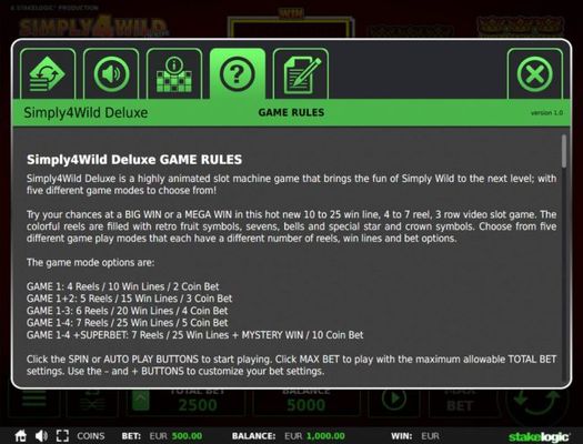 General Game Rules