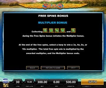 Free SPins Bonus Multiplier Rules