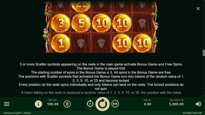 Silverback Gold :: Free Spins