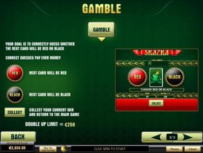 Gamble Feature Games Rules and How to Play.