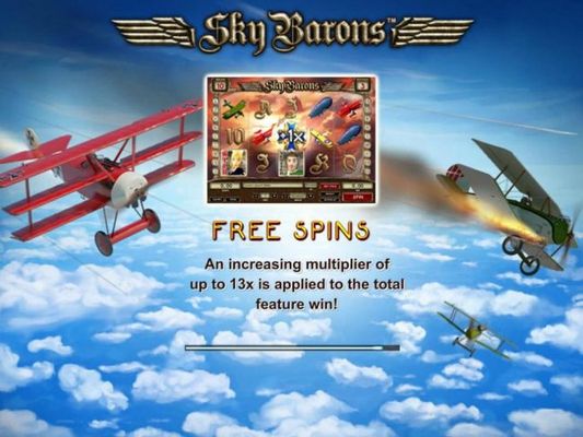 Games features include: Free Spins! An increasing multiplier of up to 14x is applied to the total feature win!