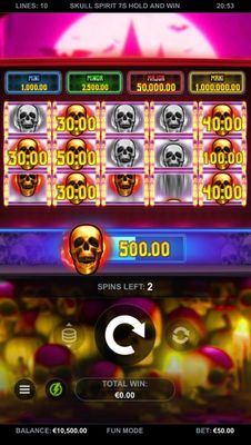 Free Spins Game Board