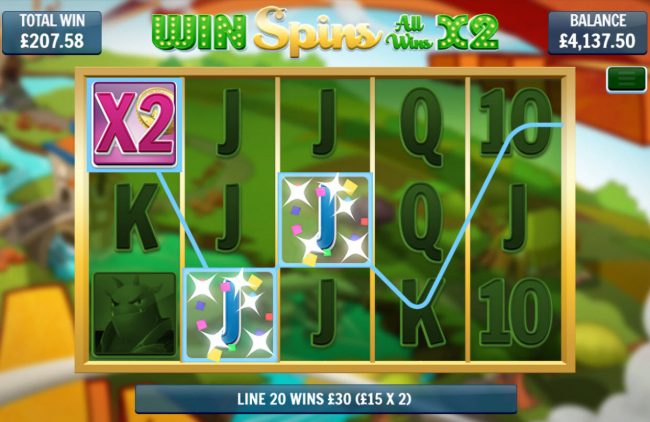 Free Spins Game Board