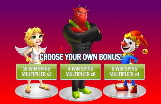 Choose your own bonus