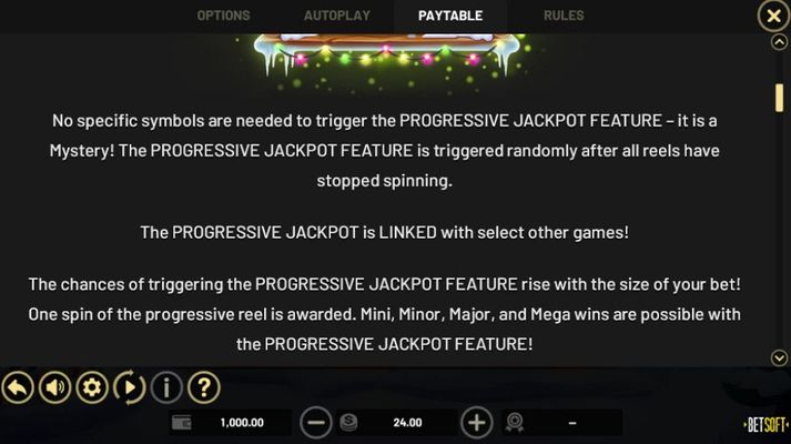 Jackpot Feature