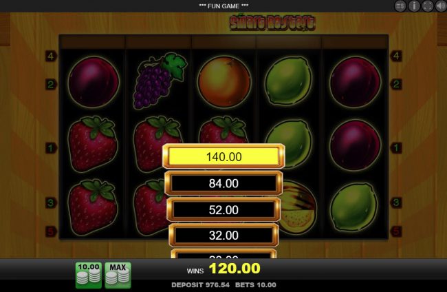 Ladder Gamble Feature Game Board