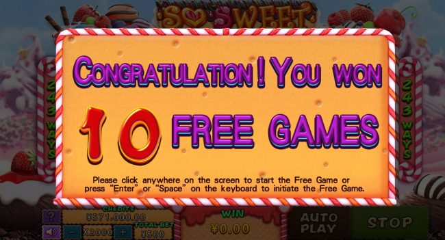 10 Free Games Awarded