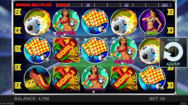 Scatter win triggers the free spins feature