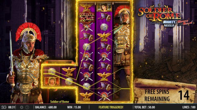 Free Spins Game Board