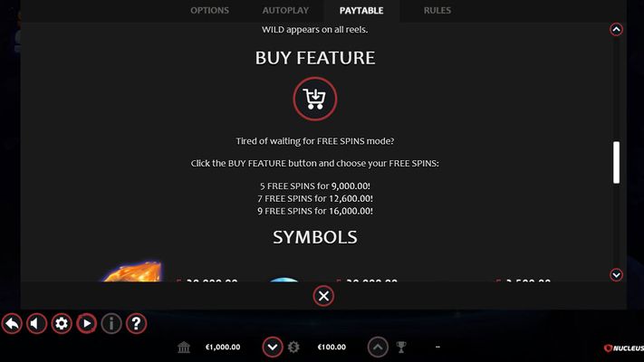 Buy Feature