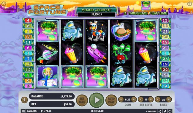 Scatter win triggers the free spins feature