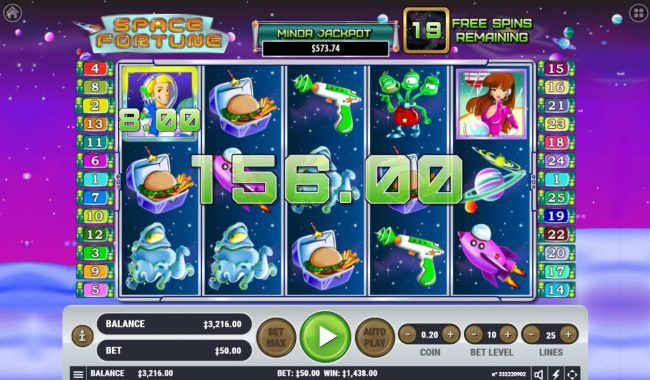 Free Spins Game Board