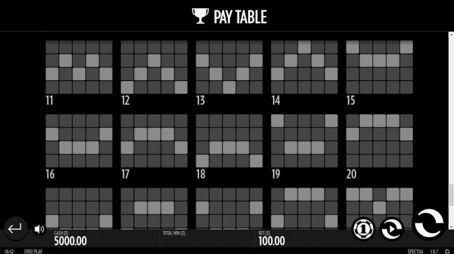 Payline Diagrams 11-20