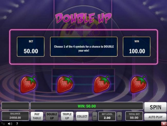 Double Up Gamble Feature