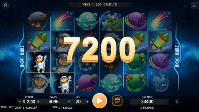 Multiple winning paylines triggers a big win