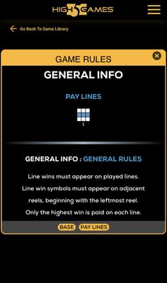 General Game Rules