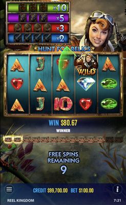 Free Spins Game Board