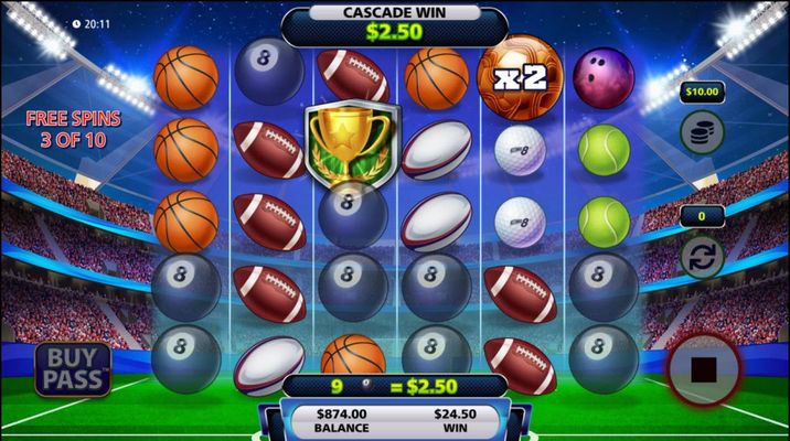 Free Spins Game Board