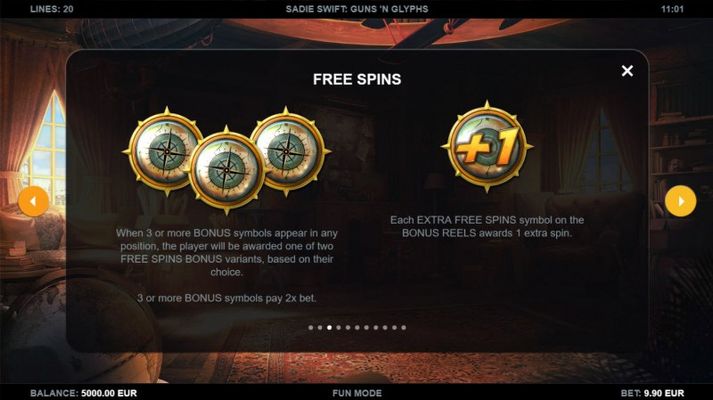 Free Spin Feature Rules