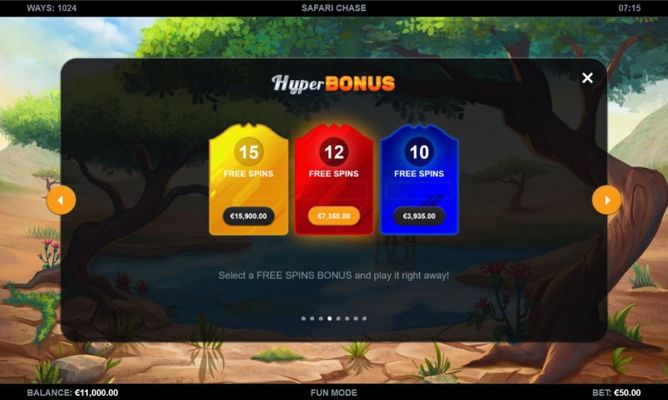 Safari Chase :: Hyper Bonus