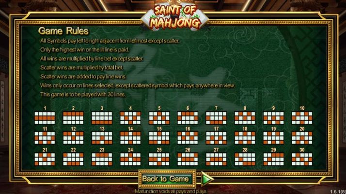 Saint of Mahjong :: General Game Rules