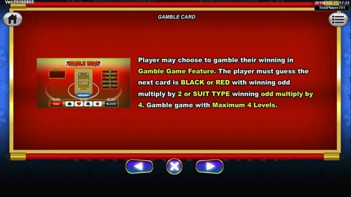 Gamble Feature Rules