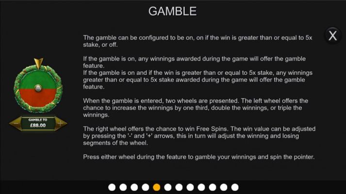 Gamble feature