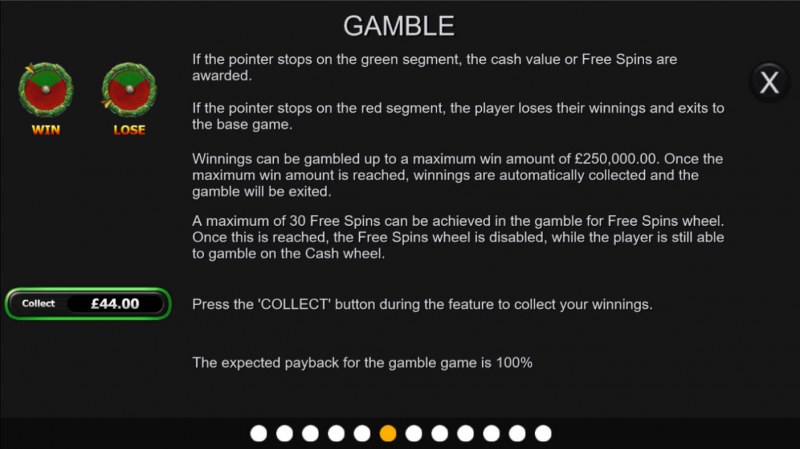 Gamble feature