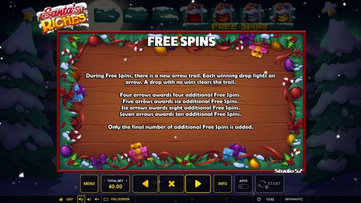 Free Spin Feature Rules