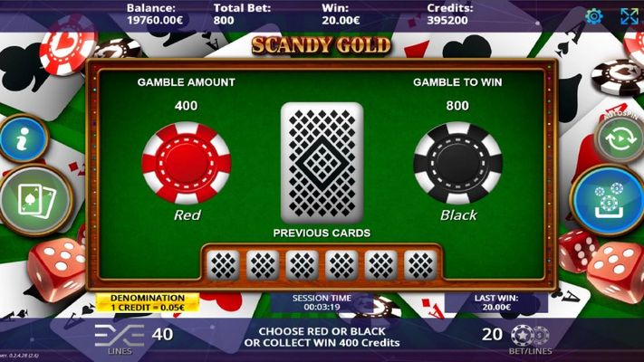 Gamble feature